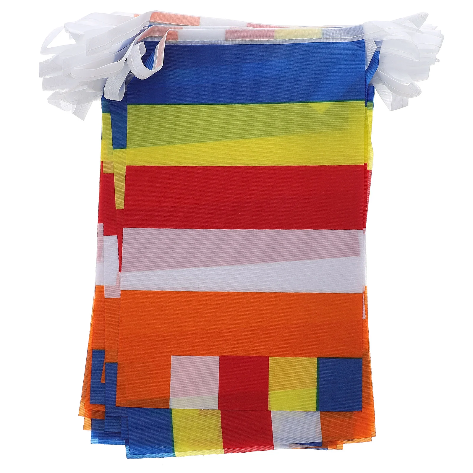 Tempio Preghiera Buddha Preghiera Bandiera Affermazione Preghiera Bandiere Affermazione Bandiere Tradizionali Cinque Elementi Bandiera Bandiera Preghi