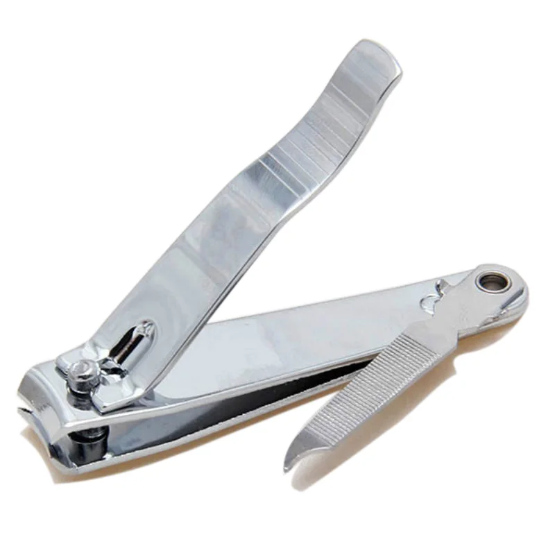 Stainless Steel Manicure Nail Tools Finger Toe Trimmer Nail Cutter Clippers With File