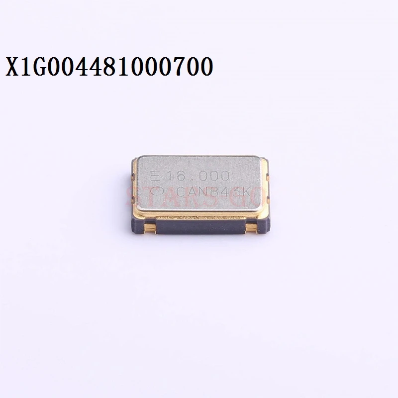 10PCS/100PCS 16MHz 7050 4P SMD ±100ppm 1.6V~3.6V X1G004481000700 Oscillators 10 100pcs stm8s003f3p6tr tssop 20 8 kb 8 bit microcontroller mcu ic chips 16mhz 5 5 v