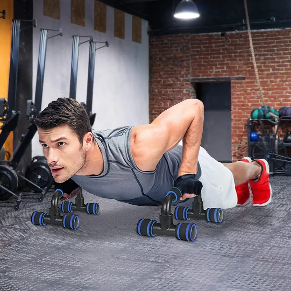 Push Up Board Enhanced Multi-function Foldable Push Up Bar with Resistance Bands Portable Strength Training Equipment