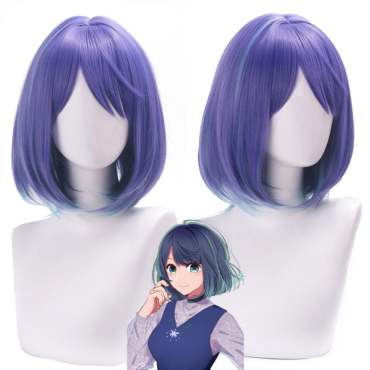 

Cos Wig Kurokawa Akane искусственная кожа головы