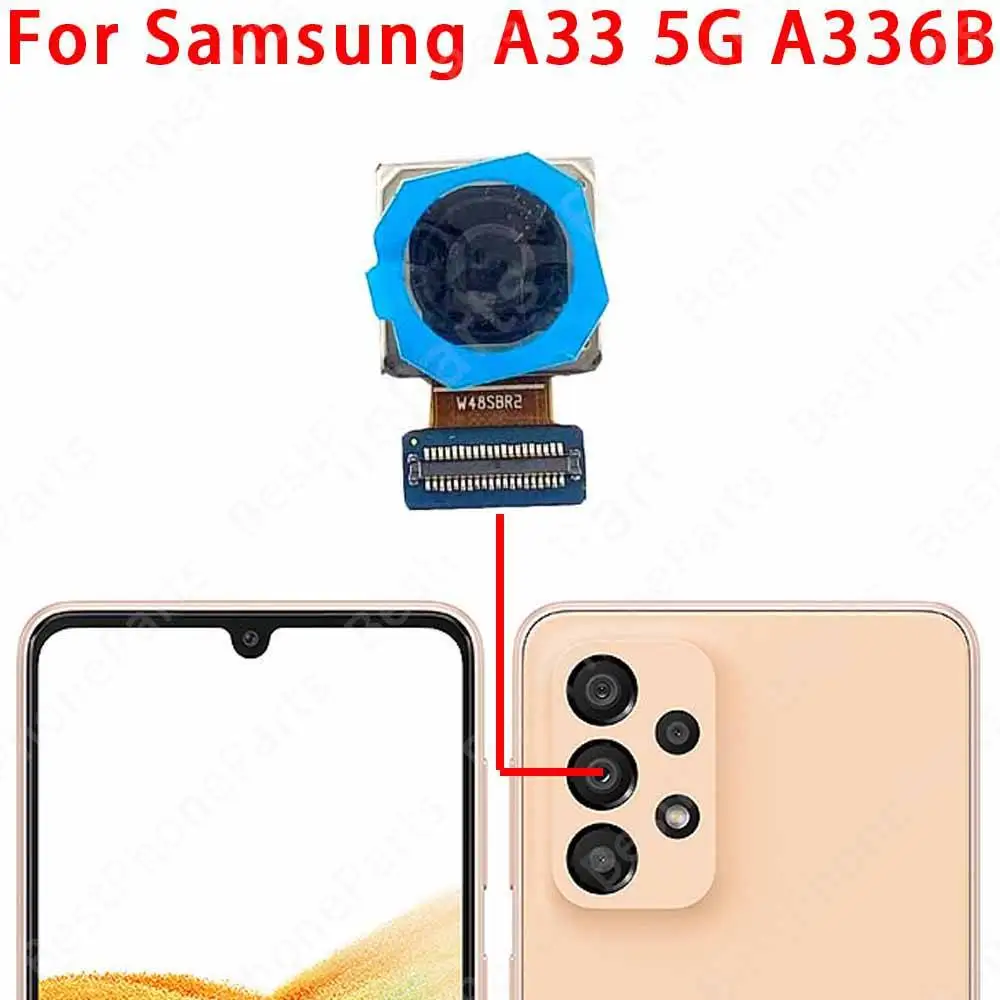 Фото Задняя камера для Samsung Galaxy A33 A53 A73 5G A336 A536 A736 задняя камера модуль запасные части №2