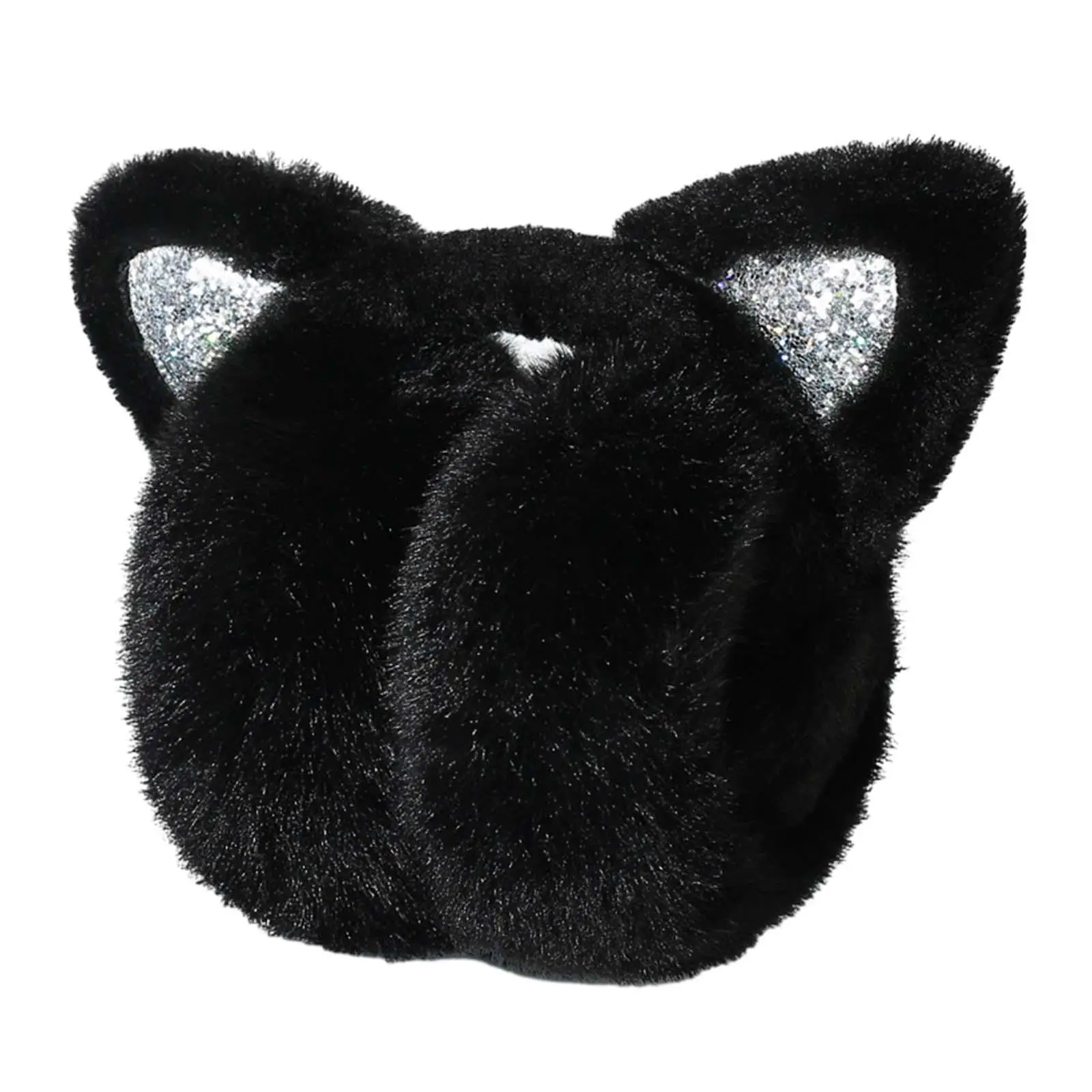 Winter Ear Muffs Women Polyester Foldable Comfortable Premium Earmuffs Ear Warmers for Outdoor Cycling Traveling Skiing Skating
