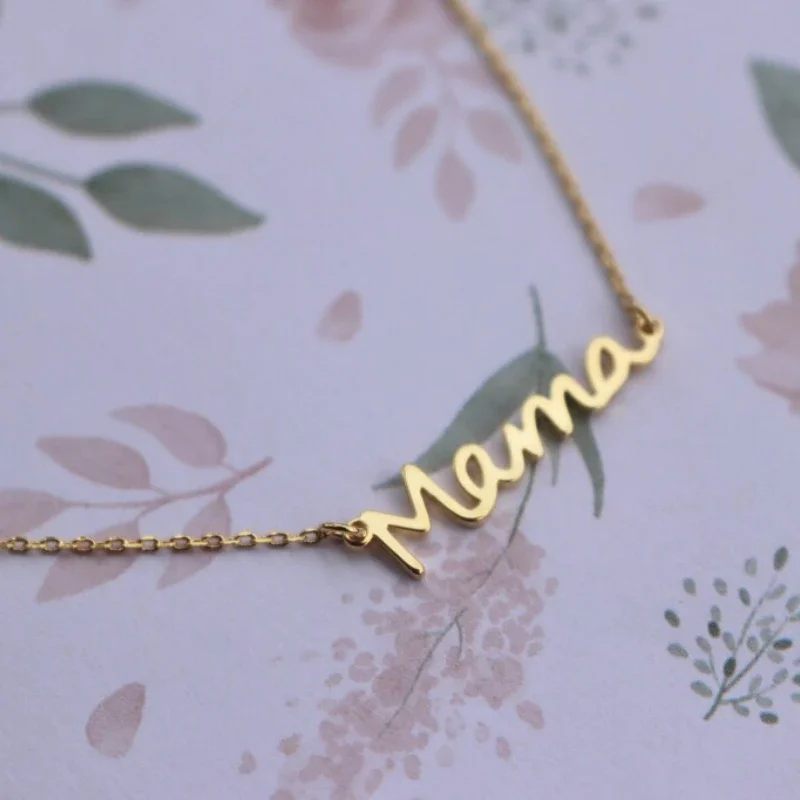 JewelryWe Collana con ciondolo a forma di lettera A-Z, in acciaio inox, con ciondolo rettangolare e collana di grano, oro argento, colore: Goldz, cod. JW259P0166