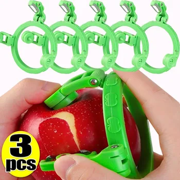 1/3pcs Vegetable Fruit Peeler Apple Pear Spiralizer Peelers Stainless Steel Handheld Rotating Peeler Kitchen Skin Removal Gadget 1