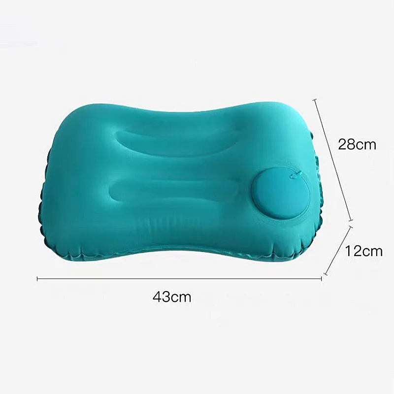 2PCS Outdoor Camping Pillow, Portable Press Inflatable Pillow, Sleeping Pillows And Back Pillows Suitable For Camping Travel