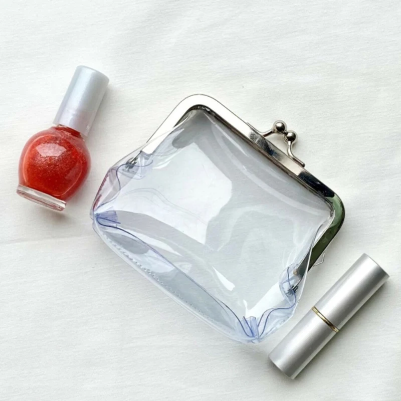 PVC Coin Purse Creative Transparent Hand-held Coin Bag