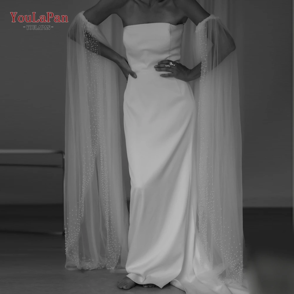 

YouLaPan VM19 Wedding Accessories Removable Sleeves Girlfriend Wedding Sleeves Bullfighters and Party Boleros Woman Detachable