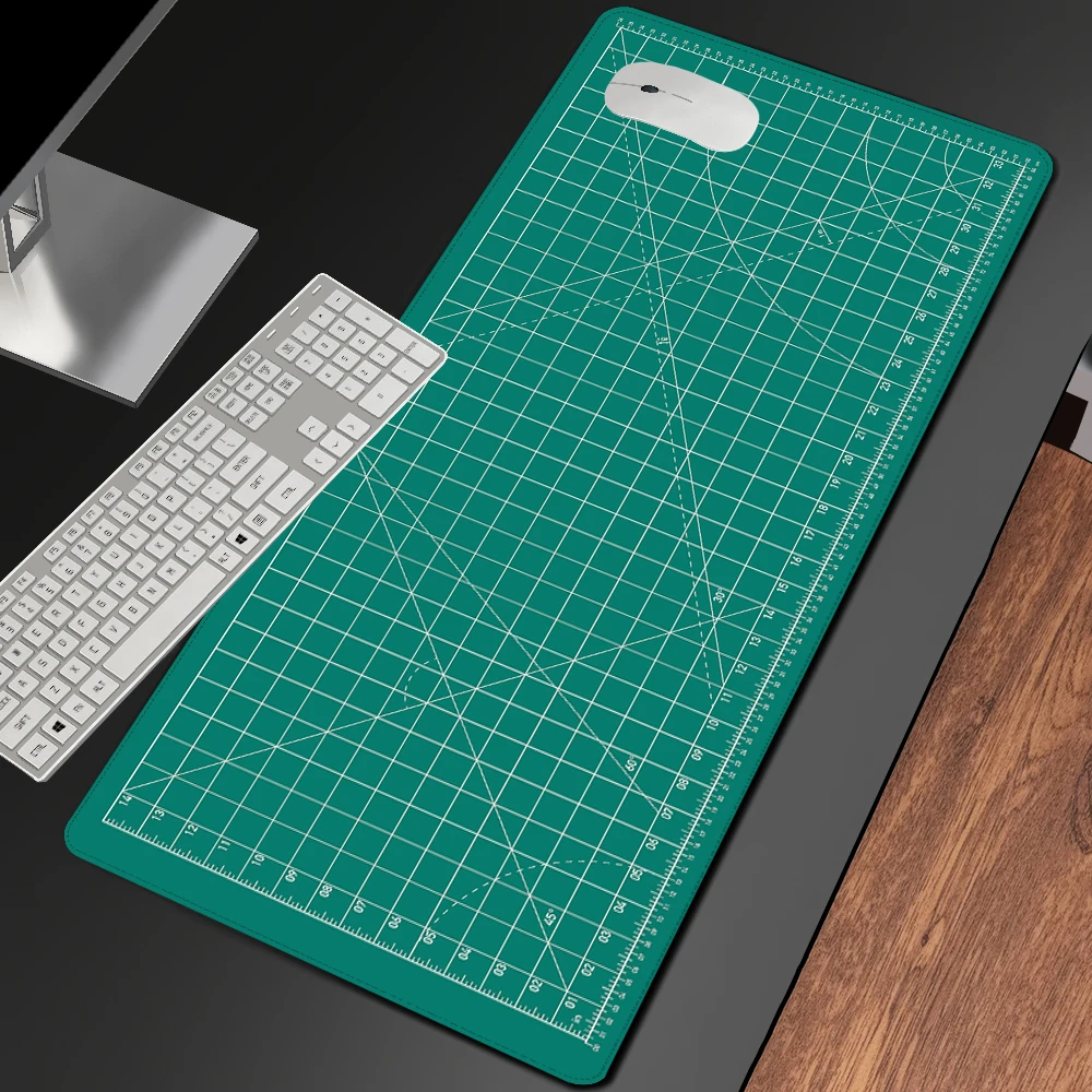 Anime Mousepad para Gamer Corte-mat Branco-sobre-preto Mouse Pad Acessórios de Computador Fit para Laptop Jogos Laptop Desktop - Imagem 5