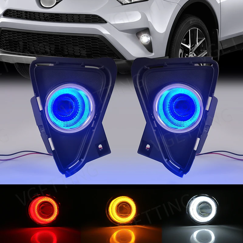 Led Fog Lamp For Toyota Rav4 Rav 4 2016 2017 2018 Daytime Running Light