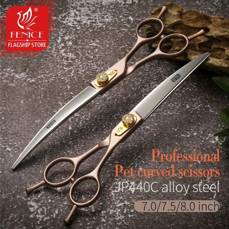 Pet Scissors Dogs Grooming Scissors Curved Shears 7/7.5/8 inch dog grooming scissors dog grooming scissors kit