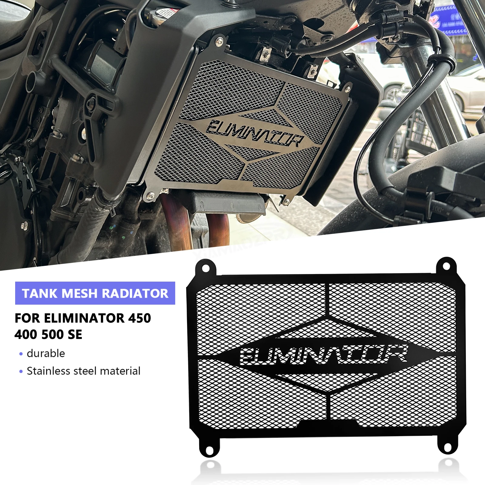 For Eliminator 450 400 500 SE Radiators Guard Protector 2024 2025