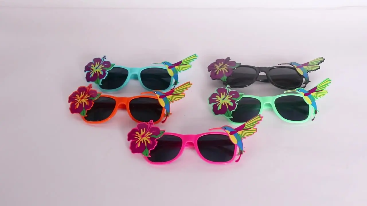 Gafas Led Aoriher 16 Pares De Divertidos Lentes De Sol Luau Para