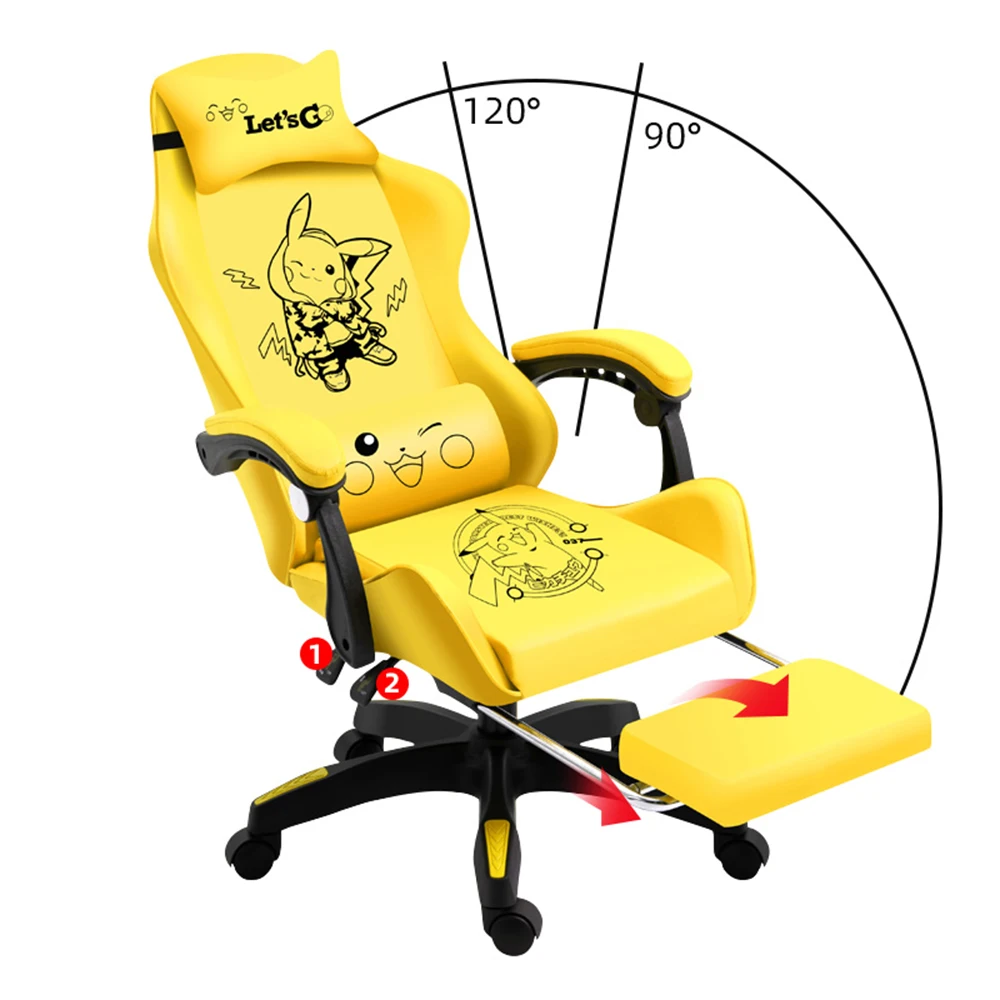 Ghế game thủ Ghế chơi game hoạt hình Ghế bành neo Ghế máy tính Ghế văn ...