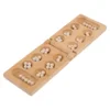Mancala Game Board Chess Folding African Wooden Wood Family Kids Strategy Puzzle Set Toy Travel Strategic Plaything Games Brain 1