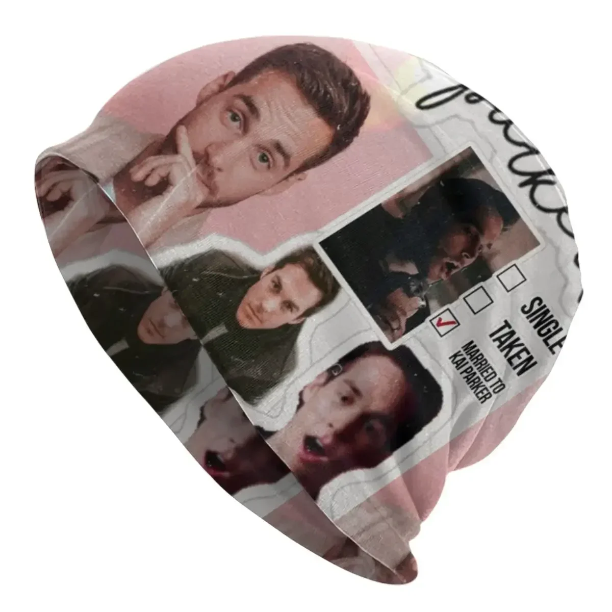 Kai Parker Chris Wood Skullies Berretti Berretti Unisex Winter Knitting Hat The Vampire Diaries Bonnet Hats Outdoor Ski Cap