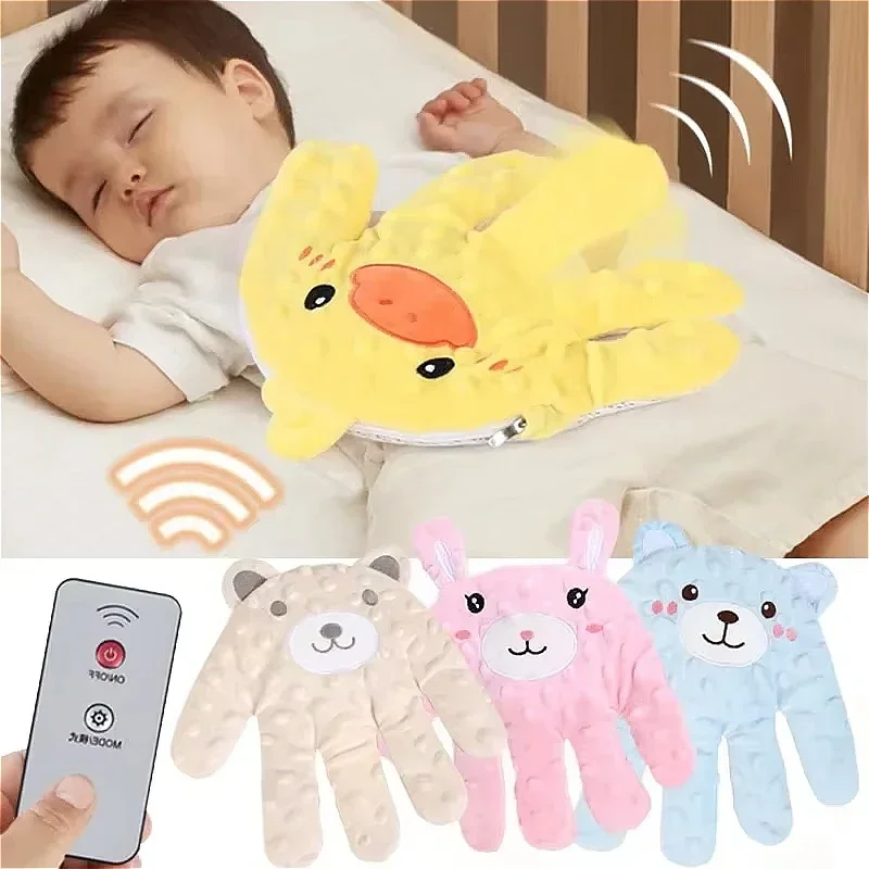 Baby Soothing Palm Sleep Pillow Newborn Electric Heated Remote Control Simulated Palm Slapping Sleep Pad Baby Care Accessories