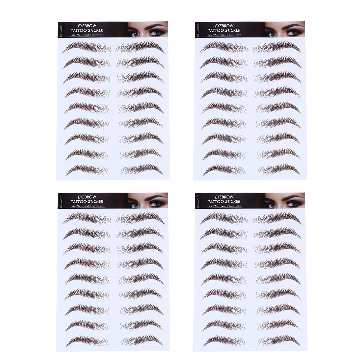 

Eyebrow Stickers 6D Hair-Like Eyebrows Imitation Tool Transfer Waterproof Makeup
