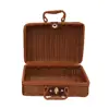 Storage Case Organizer Vintage Rattan Woven Makeup Holder Suitcase Sundries Box 5