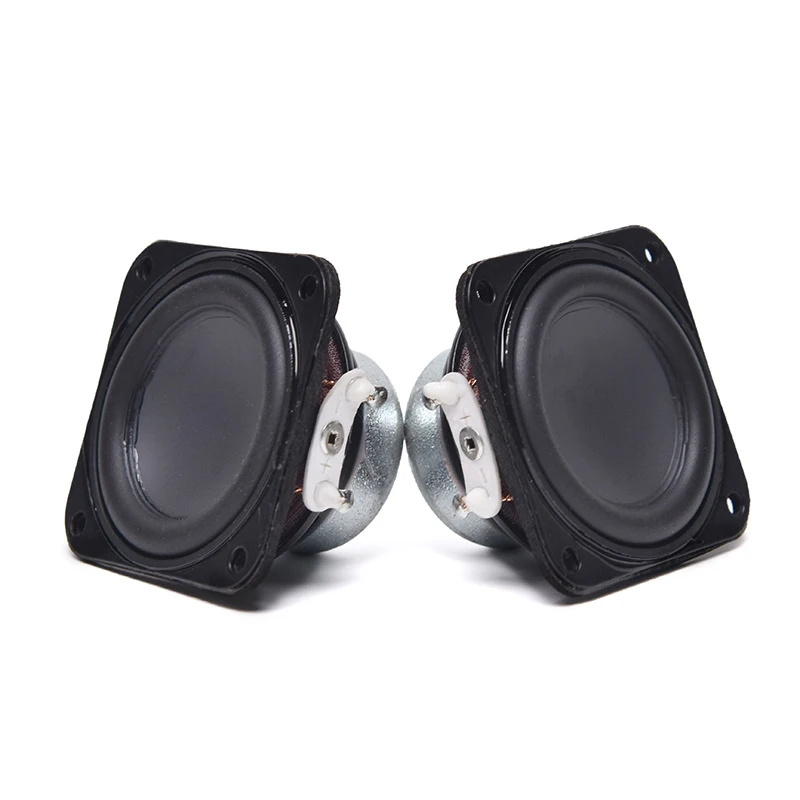 Tenghong 2pcs 5 Ohm 8W 40MM Full Range Audio Sound Bluetooth Speaker 1.5 Inch Rubber Edge 18 Core For Home Theater Loudspeaker