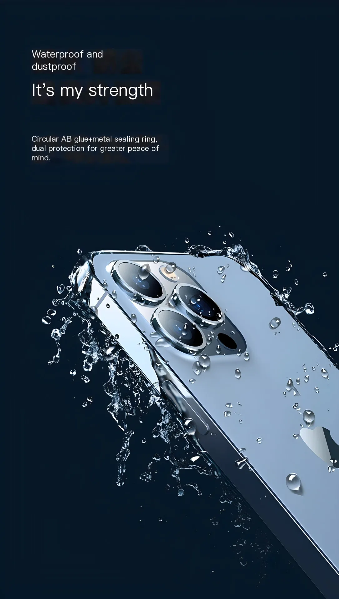 واقي الكاميرا حلقة معدنية لهاتف iPhone ، iPhone 14 Pro Max ، زجاج مقسى ، غطاء العدسة الخلفية ، iPhone 13 Pro Plus ، iPhone 15 غطاء واقي