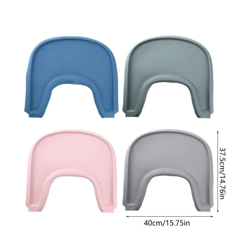 Silicone High Chair Tray Mat Serving Cushion for Stokke Dinning Chairs Keep Mealtime Organized X90C