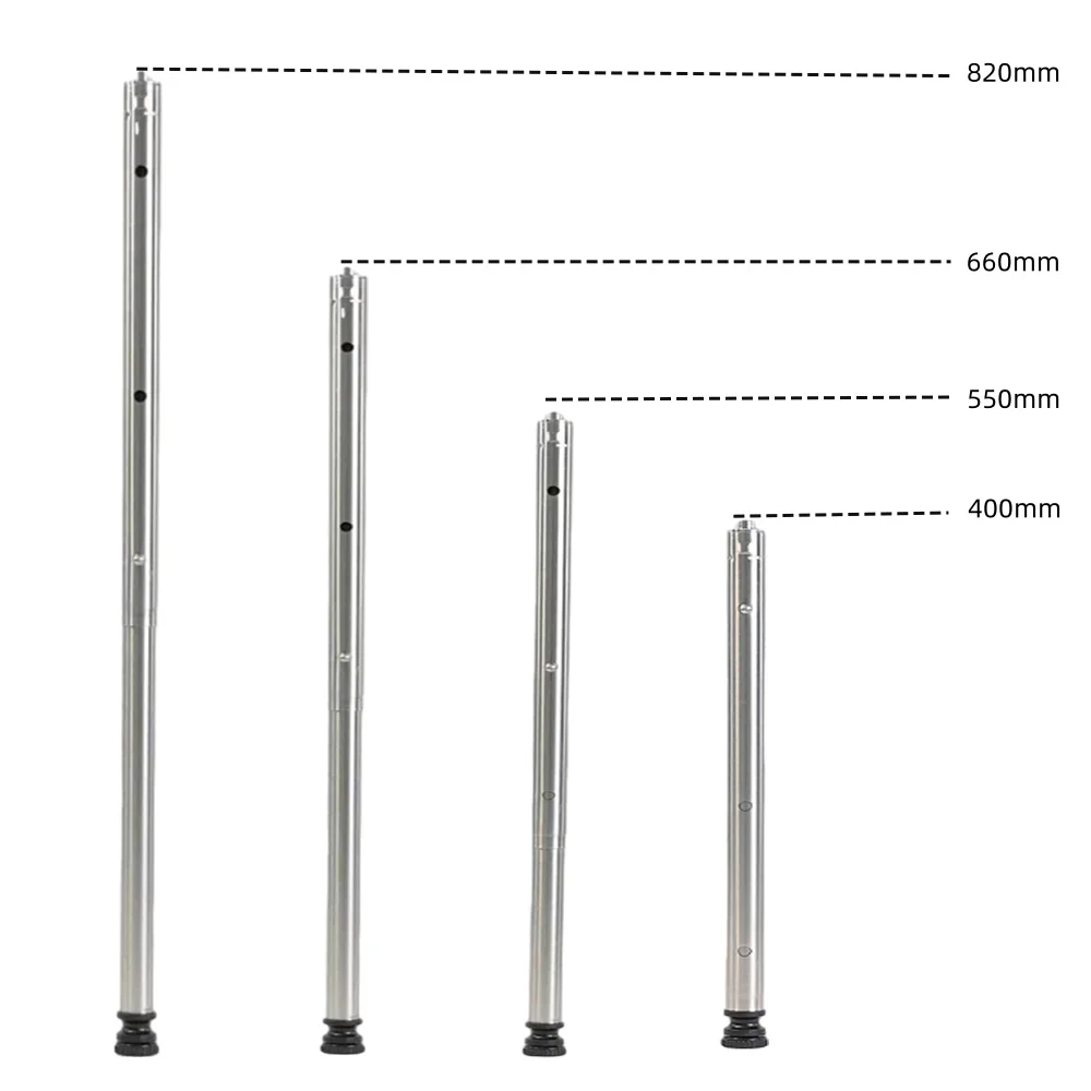 Description Picture 6 of itemIGT Table Legs Table Accessories, Stainless 3 Gear Adjustable Height, Telescopic Outdoor Camping, Portable Combination Table Leg