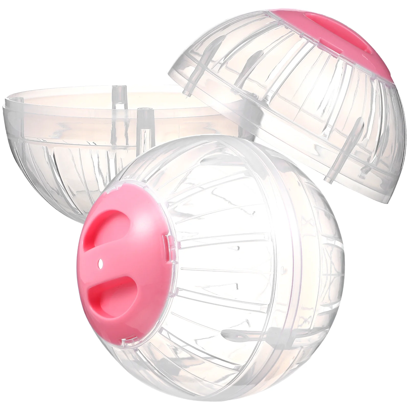 

2Pcs Hamster Exercise Balls Cage Hamster Toys Durable Running Balls Pet Workout Balls