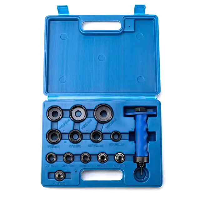 535mm Punch Set 13 Piece Wad Hole Punching Kit Hollow Leather Gasket Paper