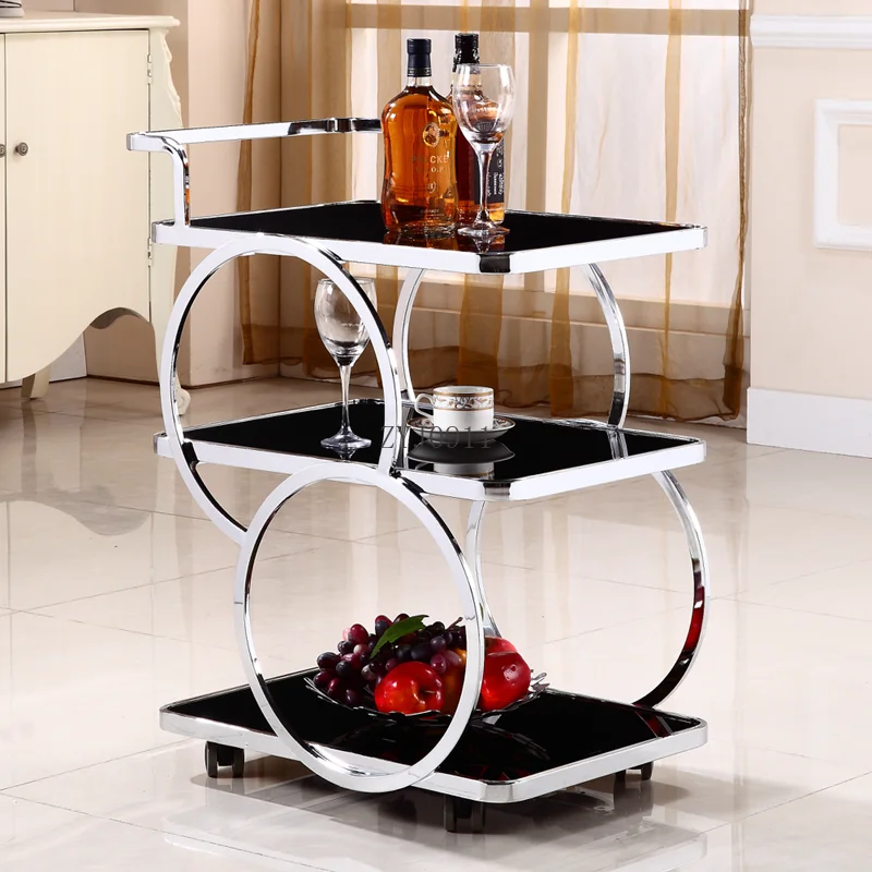 *Rotating Trolley Portable Cart Wheels Large Stainless Basket I Ran His Hotel. Rolling climatiseur air froid puissant Gold Iron