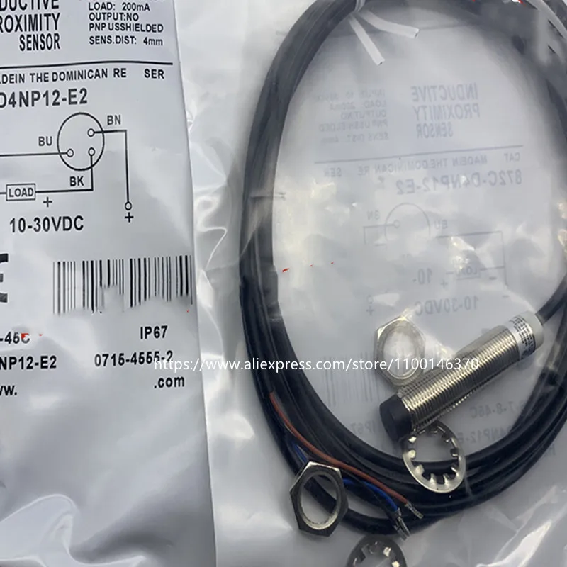 

Новый высококачественный Бесконтактный переключатель 872C-D4NP12-E2 872C-D3NP12-E2, 2 шт.