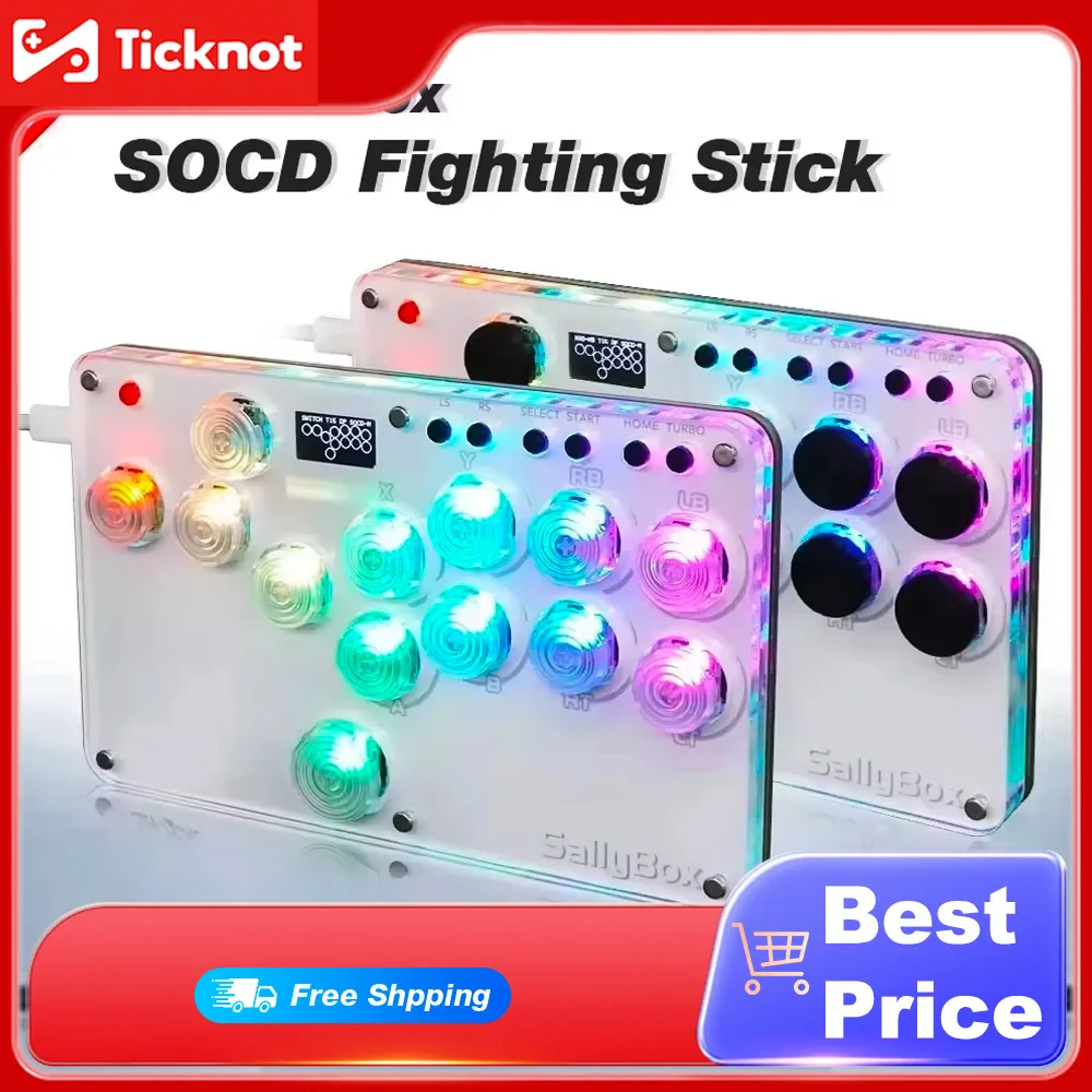 Mini Hitbox Fighting Game Keyboard Led Version For Pc King