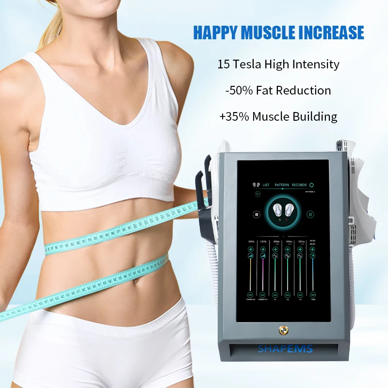 

Ems sliming body sculpt machine rf 17 Tesla EMS muscle stimolatore muscolare 6500w elettronico Emslimming Machine for salon