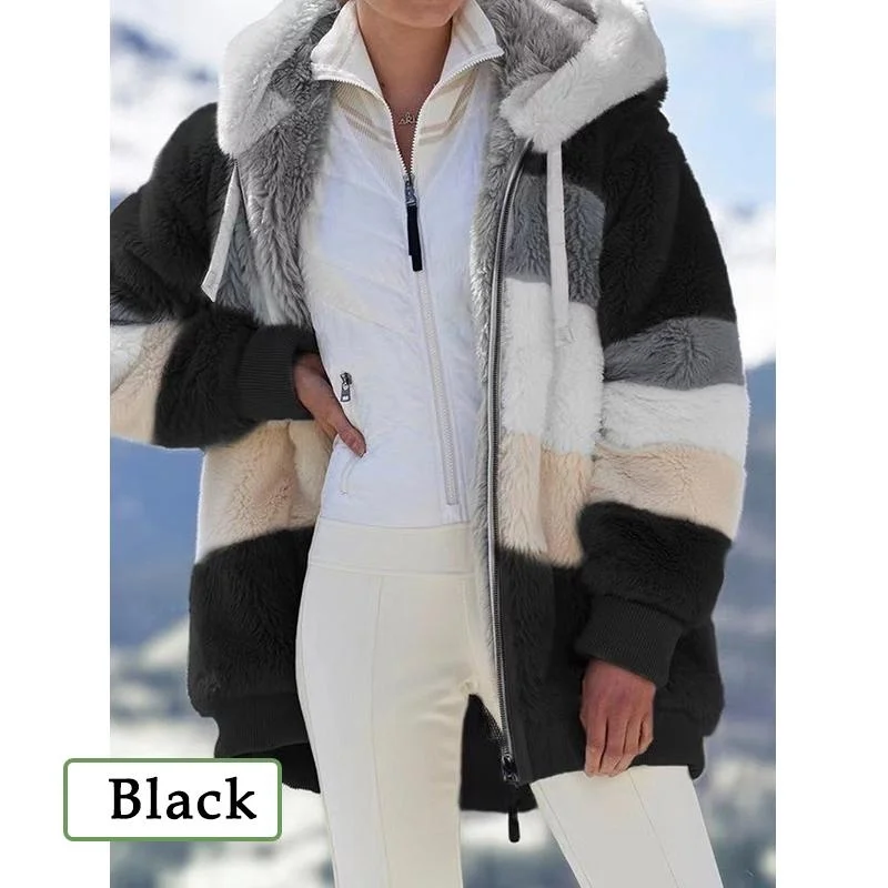 Рисунок 3 - Новая зимняя женская модная куртка с капюшоном