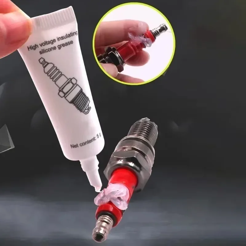 Car Spark Plug High Voltage Insulated Silicone Grease Ignition Coil Car Spark Plug High and Low Temperature Corrosion Resistance car lubricant silicone grease lubricant silicone grease grease lubricant