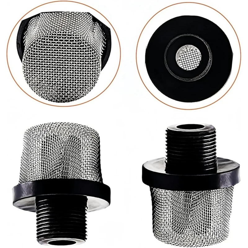 M11K-6Pc 288716 3/4IN Filter Inlet Suction Strainer For Airless Sprayer For Prox7 Prox17 Prox9 Prox19 Airless Sprayer Painter