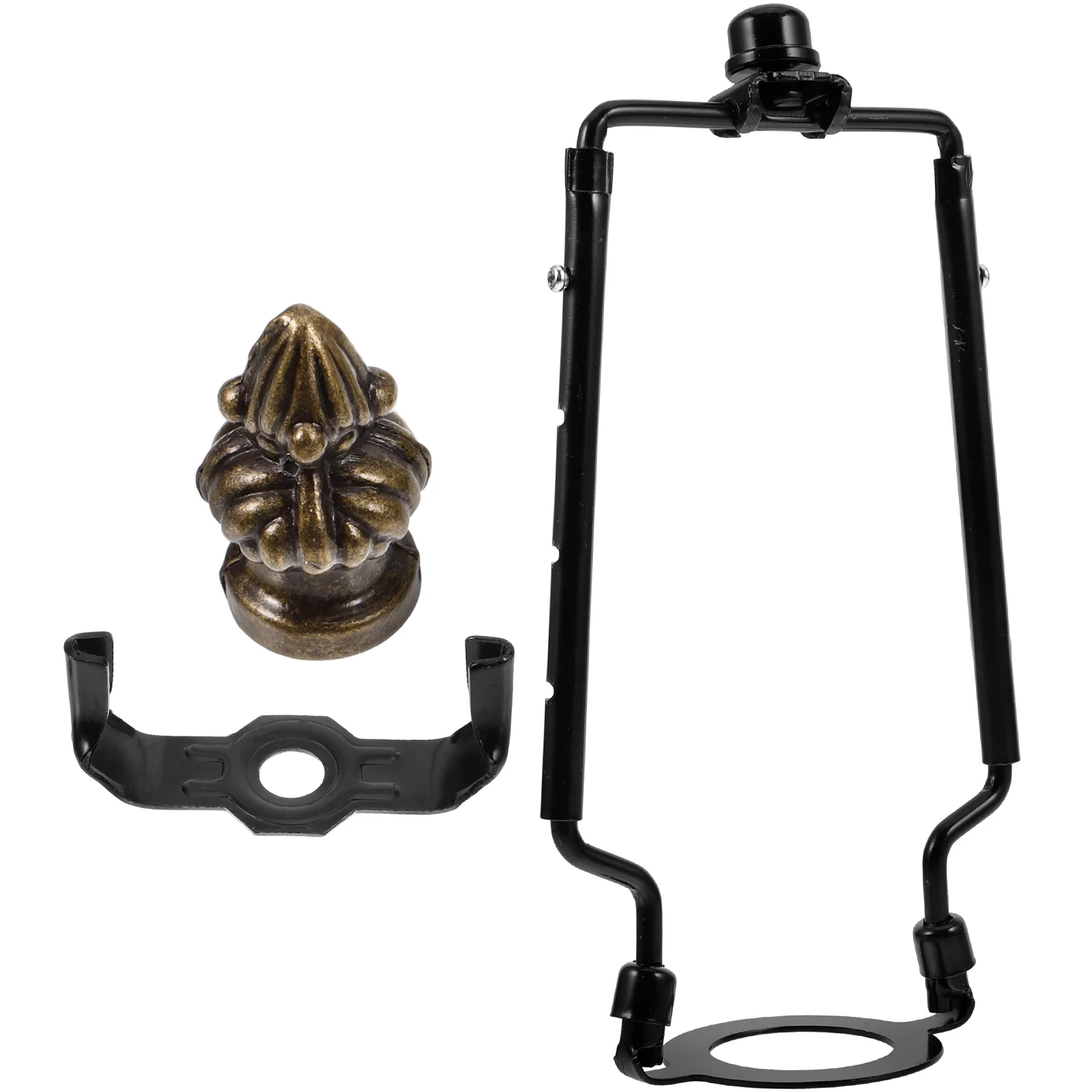 

Lamp Bracket Shade Finials for Shades Accessories Iron Holder Adapter Decorative Repair Kit Table Lamps Parts