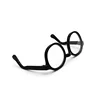1/3 1/4 Bjd Dolls Glasses 10cm 20cm Cotton Doll Glasses Clear Lens Round Frame Eyewear Eye Glasses Doll Clothes Accessories 4