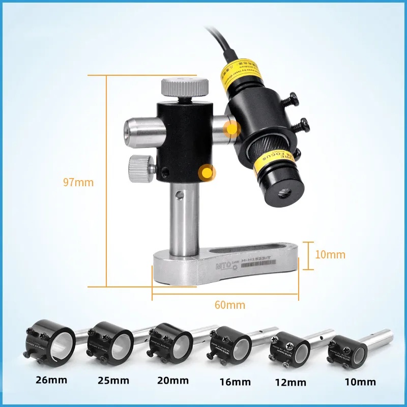 Lasermoduleheatdissipationbracket LaserFixing Bracket Adjustable bracketPowerful Magnet Bracket 2 Axis 3 Axis Universal Optional