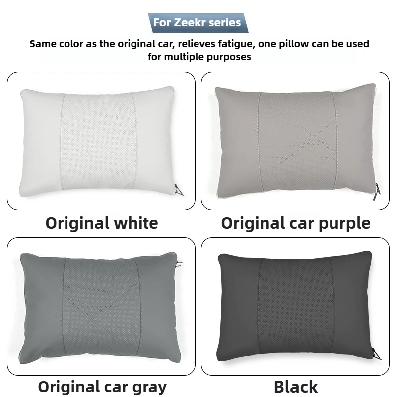 지커 9X/7X/001/007/007GT/009/X 2-in-1 베개 담요 - 다기능 요추 지지 쿠션, 자동차 내부 액세서리