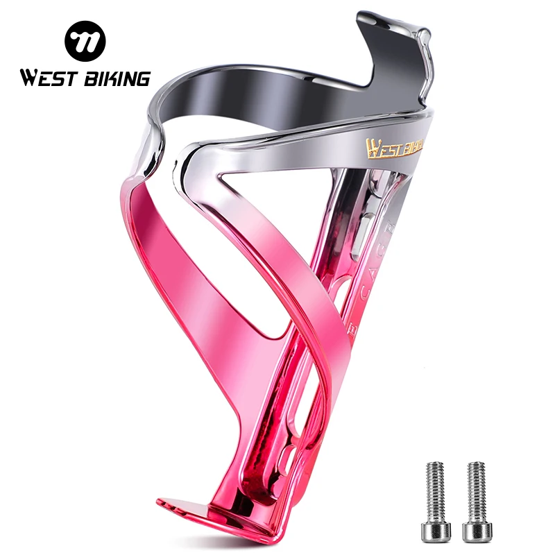 WEST BIKING Ultralight PC Water Bottle Cage MTB Mountain Road Bike Bottle Holder Bracket Cycling Fixed Gear Bicycle Cage