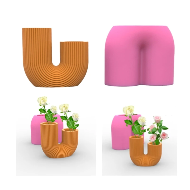 U-shaped Silicone Mold Epoxy Resin Casting Mold Scented Molds Tool