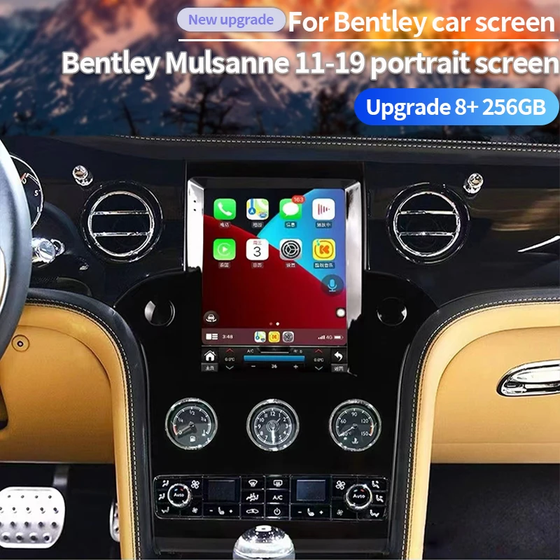 

be suitable for Bentley Mulsanne 2011-2019 Android 11 GPS Navigation Car Radio Multimedia Player Car screen