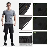 Summer Casual Shorts Men Breathable Beach Shorts ice silk Comfortable Fitness Basketball Sports Short Pants Male running shorts 3