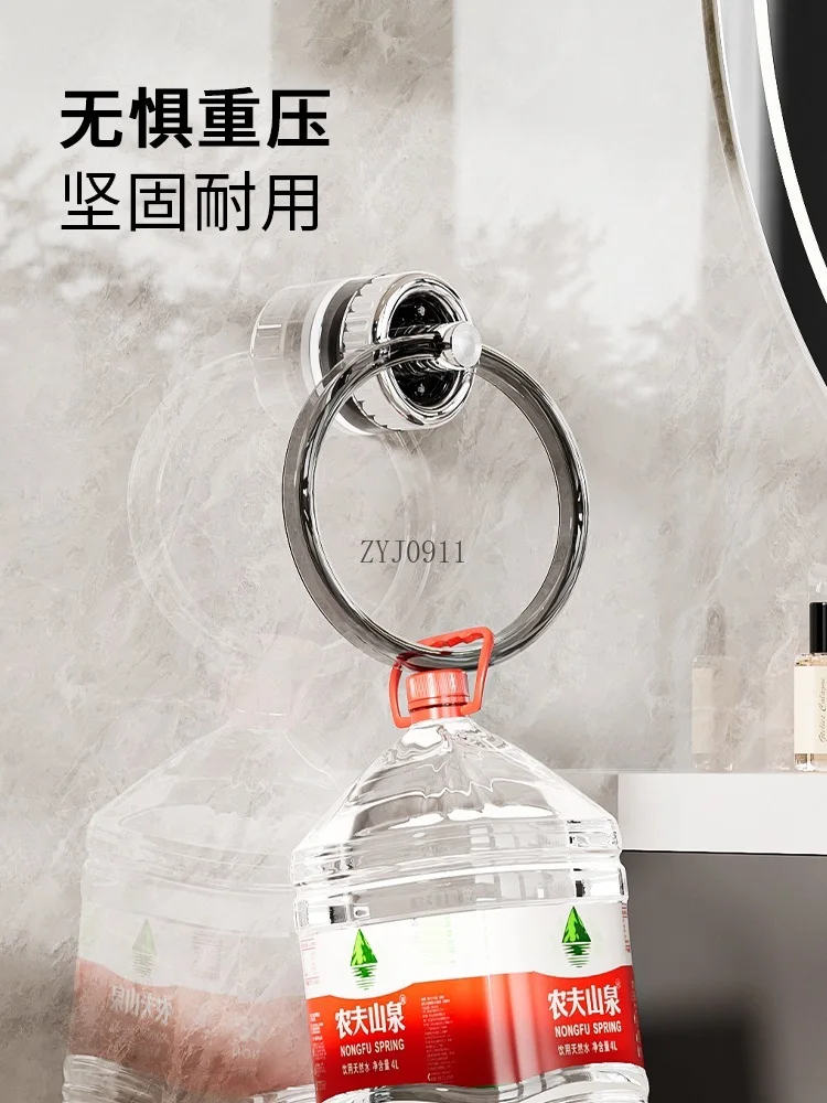 *Suction cup towel rack toilet hanging towel hanging ring ring rack bathroom