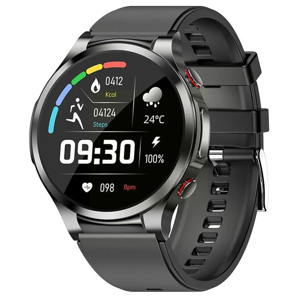 Smart Watch W11 Blood Glucose Noninvasive Blood Sugar Body Women Monitoring Health Heart ECG