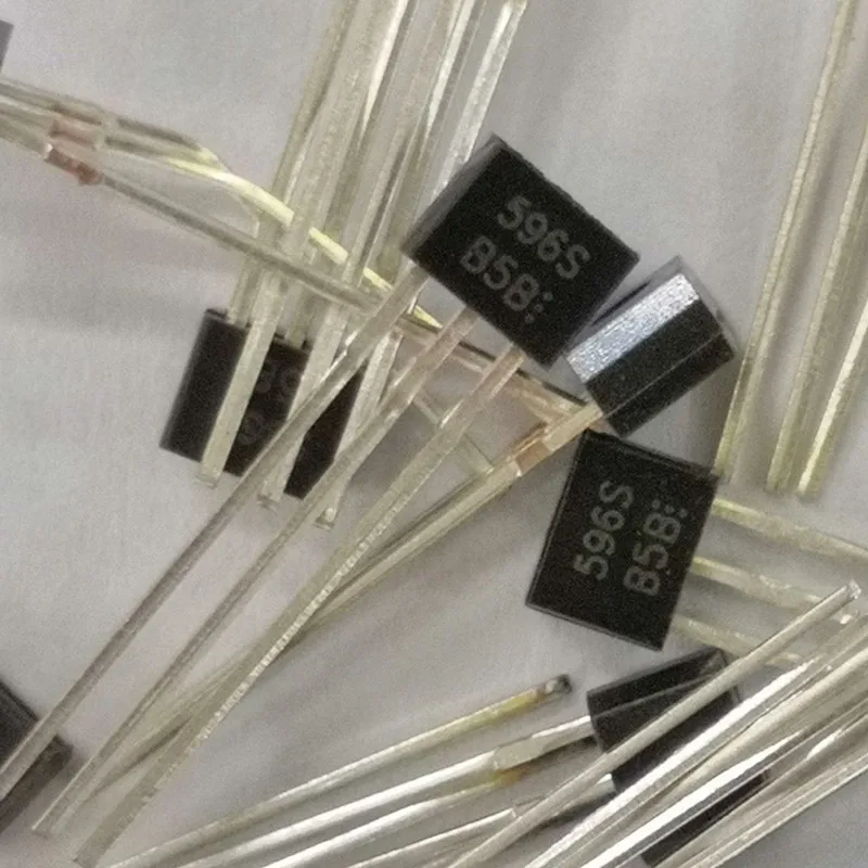 10 шт., 100% оригинальный и новый низкомощный транзистор 2SK596 K596 2SK596S-C 596S TO-92, в наличии