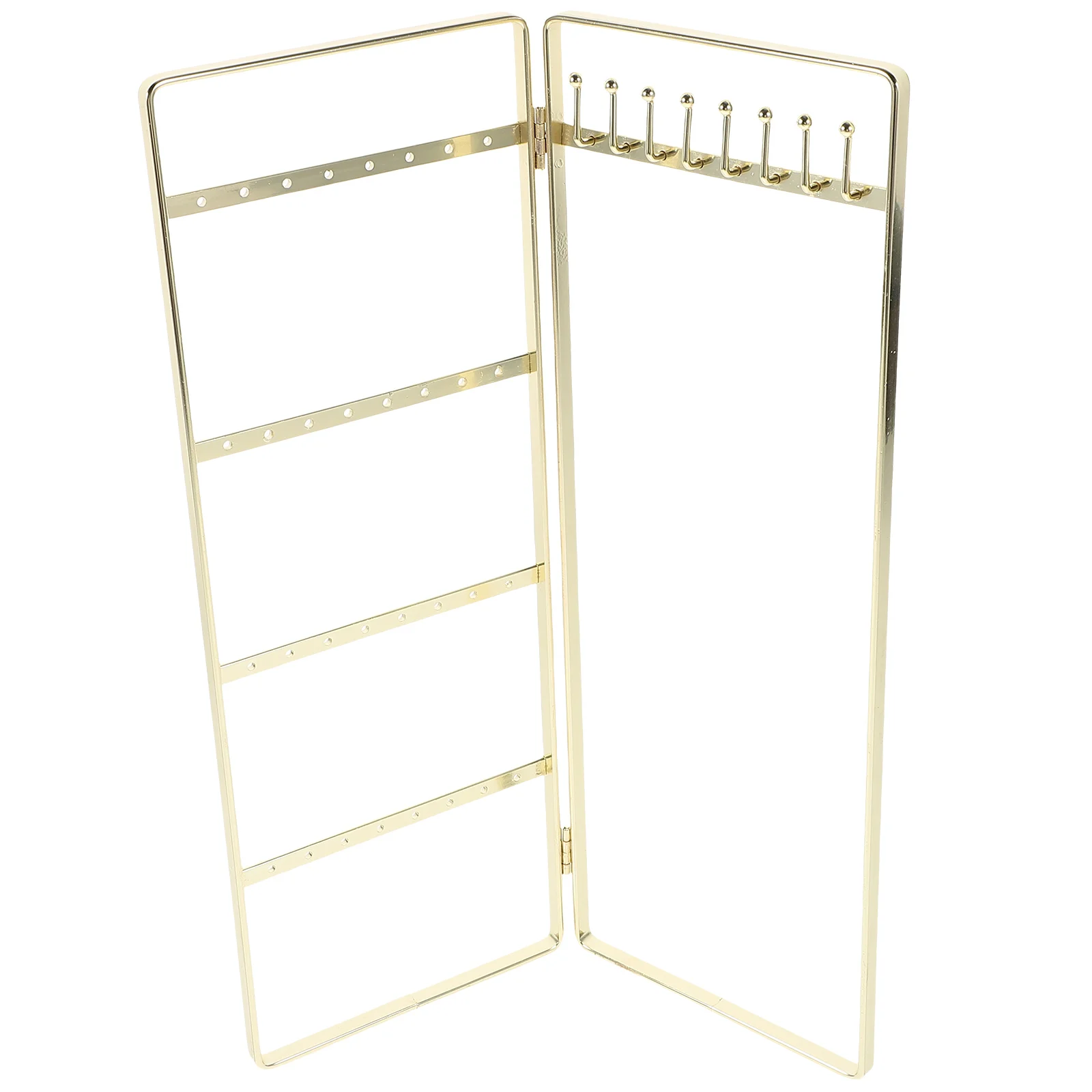 

Iron Jewelry Display Stand Earring Ear Stud Organizer Earring Holder Necklace Organizer