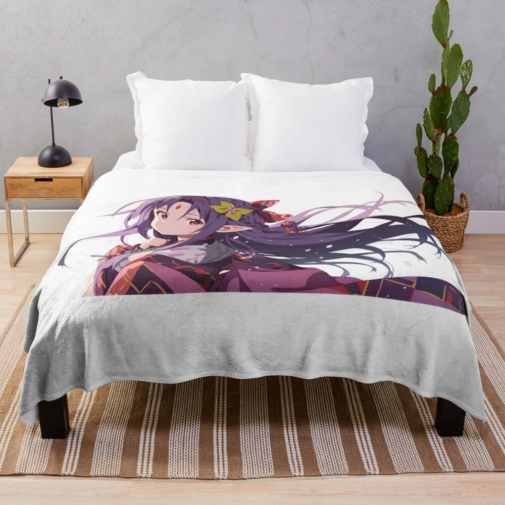 YuukiSAOCuteAnimeWaifuGirlThrowBlanketwarmwinterblanket