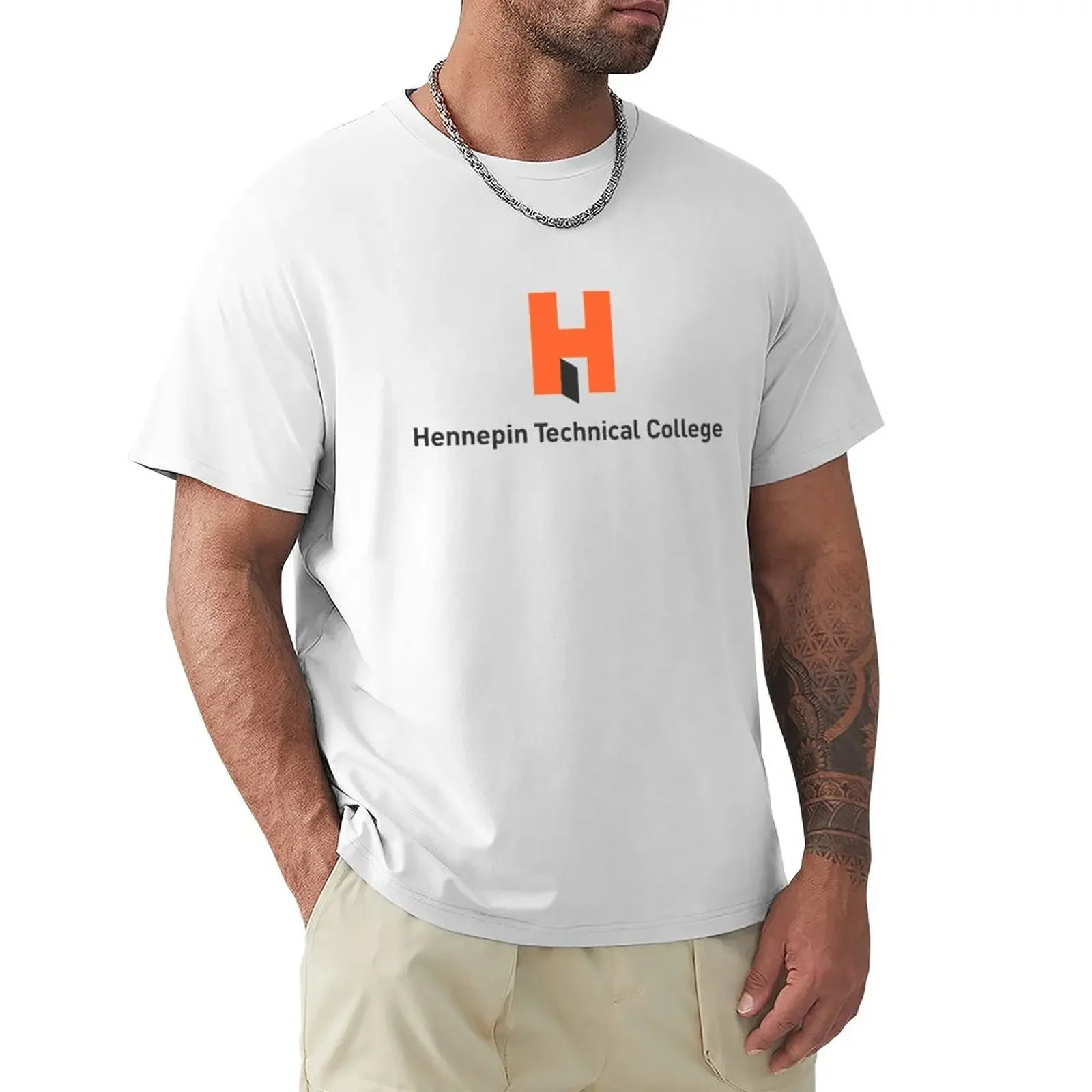 Hennepin Technical College T-Shirt plain animal prinfor boys oversizeds funny t shirts for men